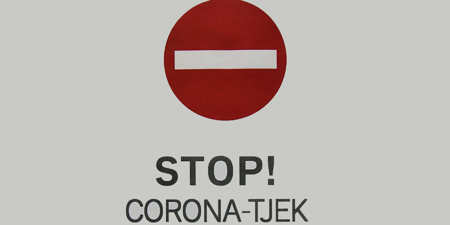 Stop. Corona-tjek